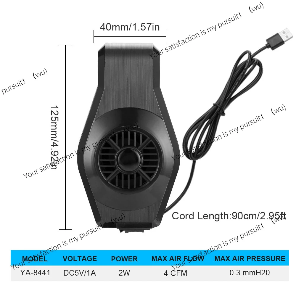 

USB-вентилятор для аквариума, охлаждение и рассеивание тепла, мощный мини-вентилятор для аквариума с функцией регулирования скорости