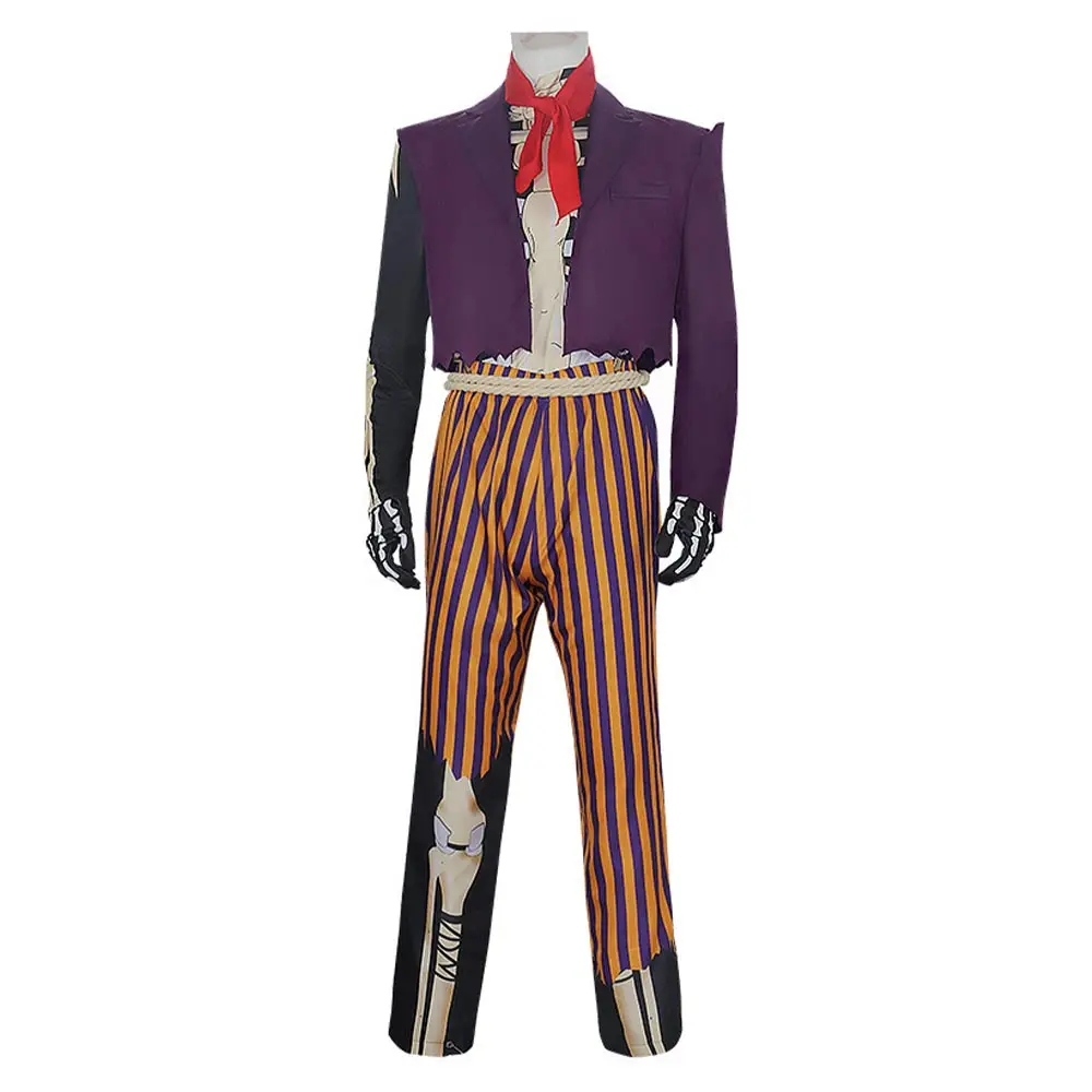 Hector Cosplay Rivera Costume Cartoon Anime CoCo Roleplay Adult Men Shirt Coat Pants Gloves Outfits for Halloween Carnival Party view 3