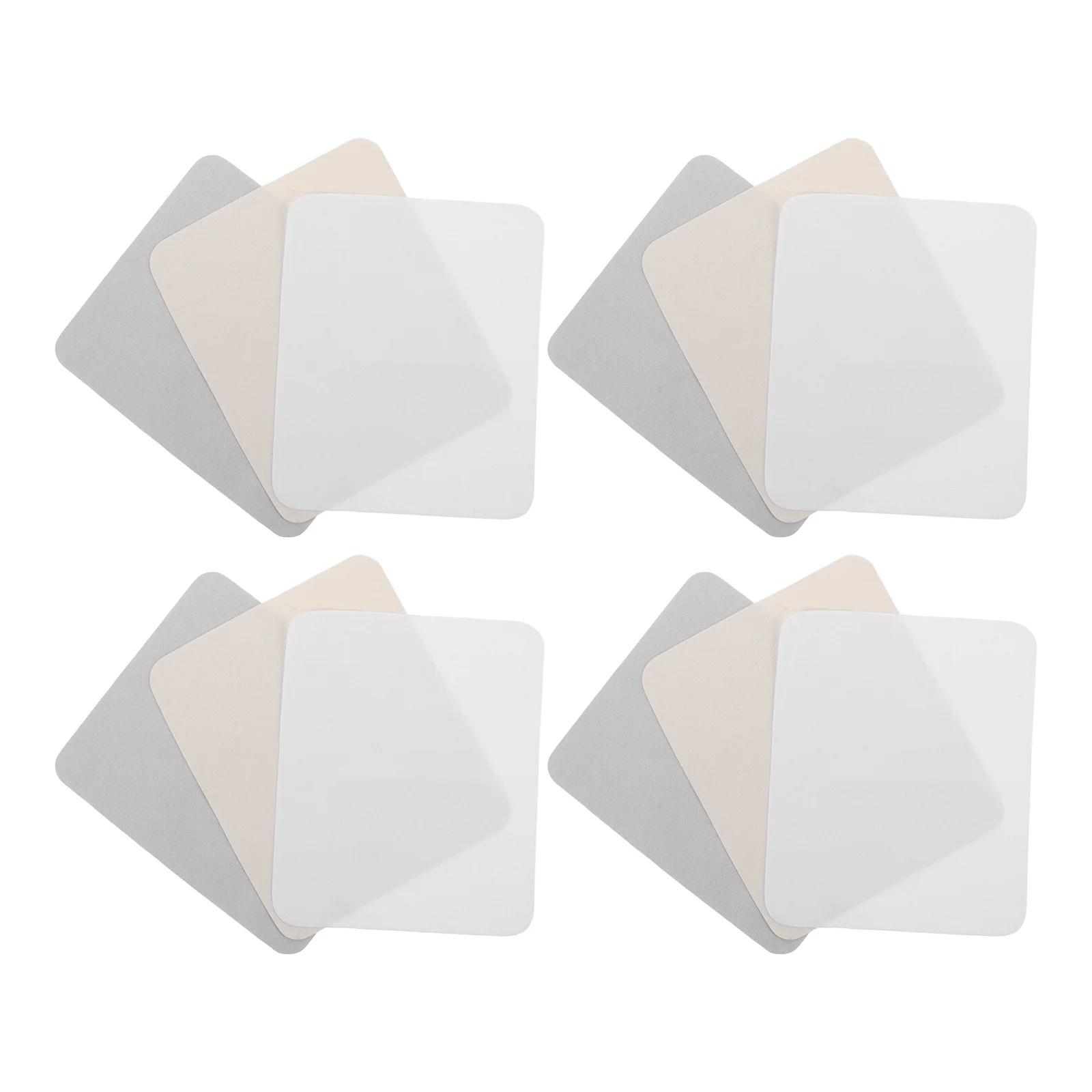 

12Pcs Suede Eyeglass Cleaning Cloth Wipes Lenses Glasses Portable Polishing Reusable Lens Wipes for Eyeglasses