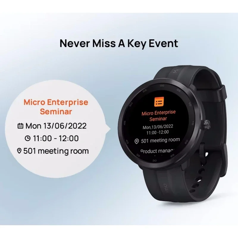 

Умные часы 2001 Smart Watch с экраном 1.3 дюйма, расширенными функциями напоминаний о здоровье, поддержкой 115 фитнес-режимов, водонепроницаемостью 5 ATM и аккумулятором 280 мАч.