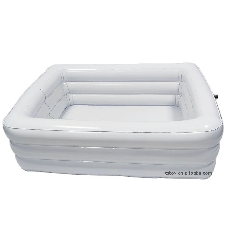 

Backyard Kiddie Deep Inflatable Swim Pool Inflatable Family Swimming Pool for Kids and Adults