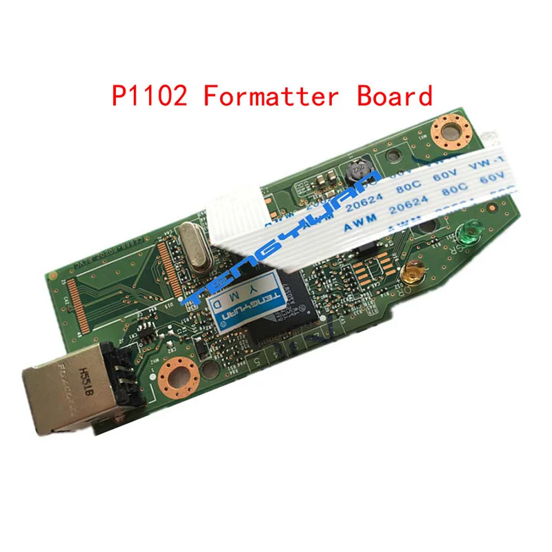 Original Mainboard for HP P1102W P1102 Formatter board CE670-60001 CF427-60001CE668-60001 RM1-7600-000CN  Printer parts on sale