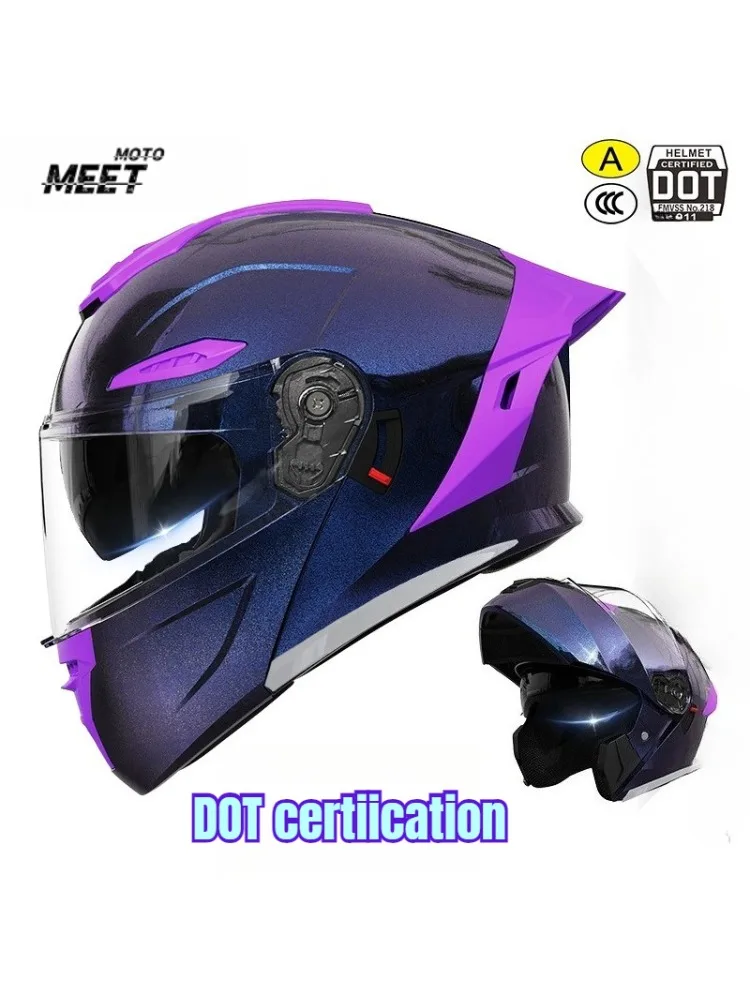 AliExpress TLXT DOT Certiication Unisex Anti-Fog Dual Lens Cycling Equipment Winter Warm All-season Breathable Safety Protection Equipment