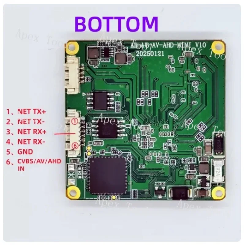 MINI AV CVBS AHD Anti-interlaced Analog SD HD Network Encoder UDP RTSP ONVIF