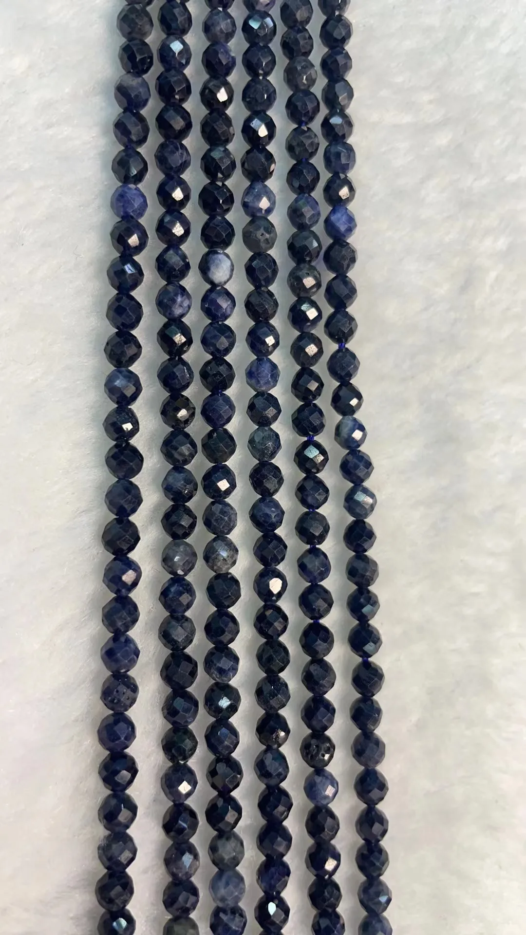 Wholesale Natural Lanbao 2mm/3mm/4mm Round Cut Length:39cm