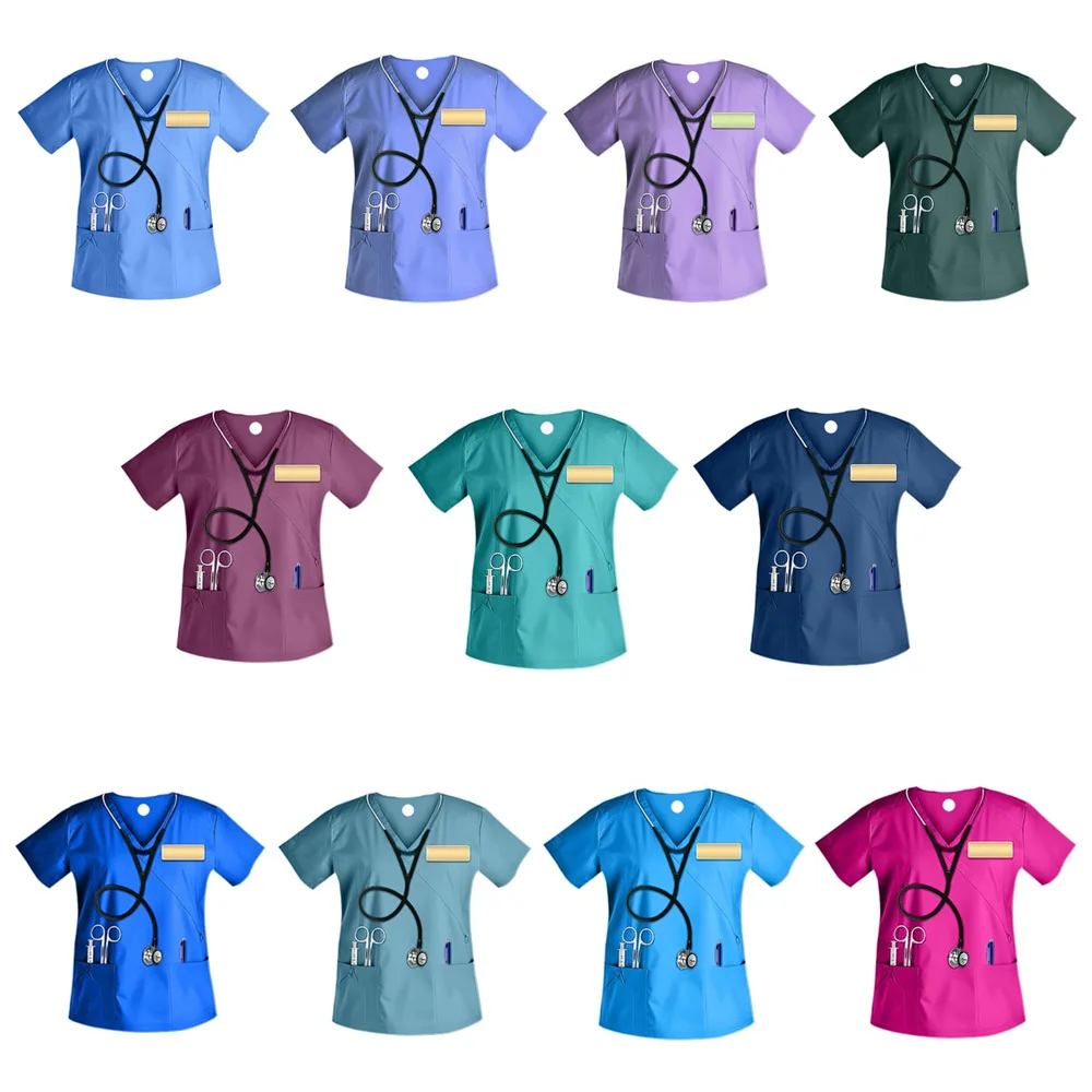 Adorno de enfermera, regalo de enfermera de Color, colgante de enfermera, nombre para mochila casera