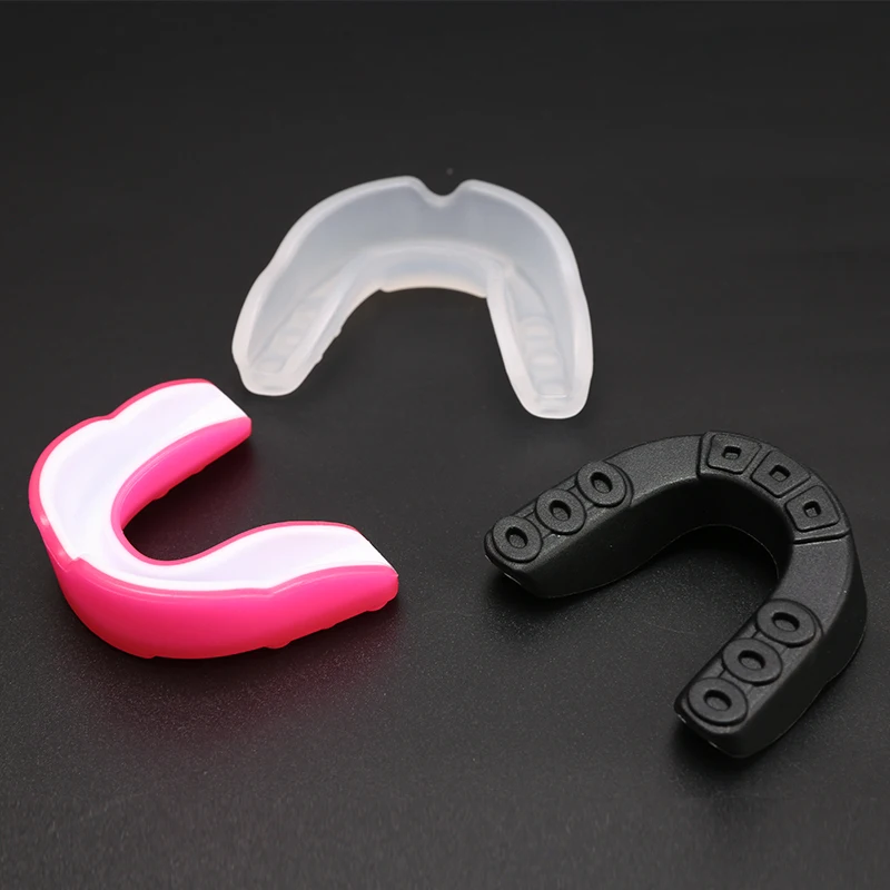 1 set of boxing Taekwondo Sanda fighting mouth guard Basketball mouth guard sports anti-grinding mouth guard to protect teeth image 4