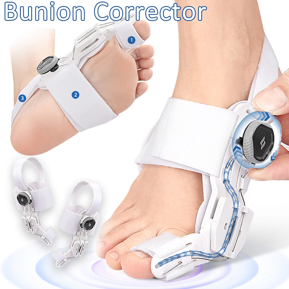 Bunion Corrector Toe Separator Bunions Haluksy Separators Halux Toe Spreader Finger Straightener For Toe Hallux Valgus Corrector