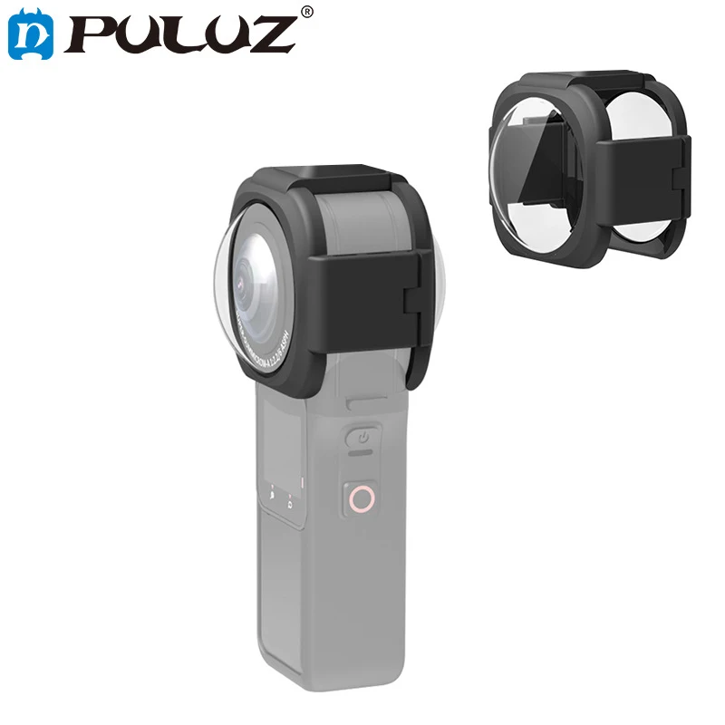 PULUZ Portable Anti-scratch Lens Guard For Insta360 X3 Camera Lens Protective Cover Lens Cap Accessories