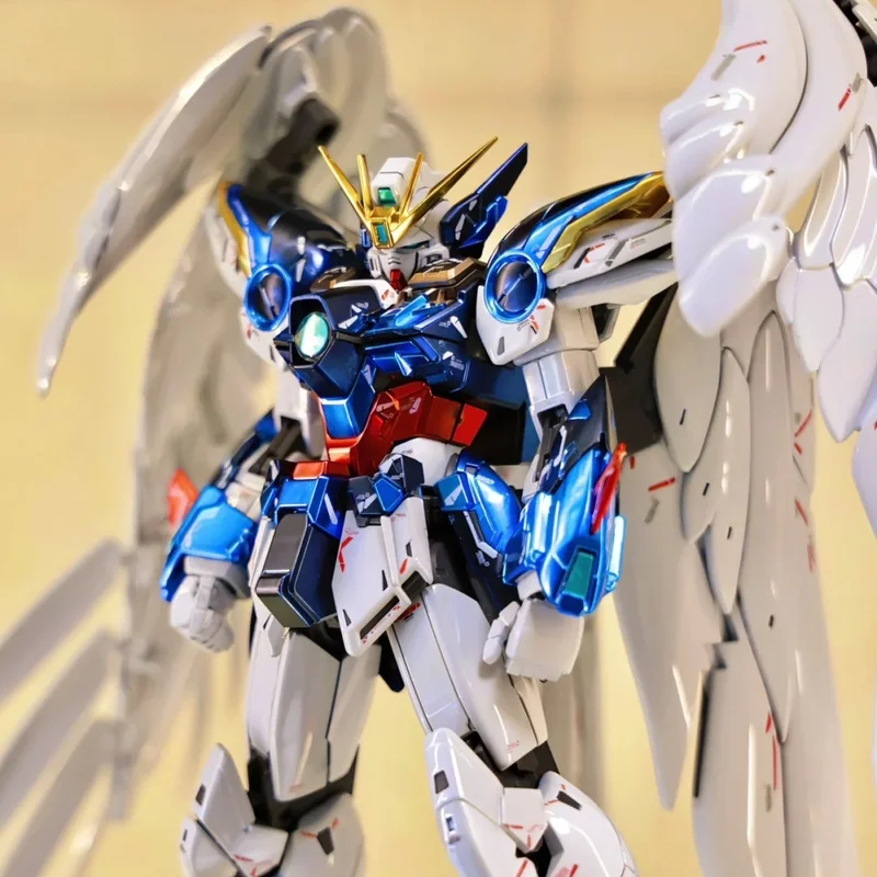 

【In Stock】 Large Class MG 8820 Flying Wing Zero Style Hirm shedding EW Angel Action Figure Toy Collectible Model Handmade Craft