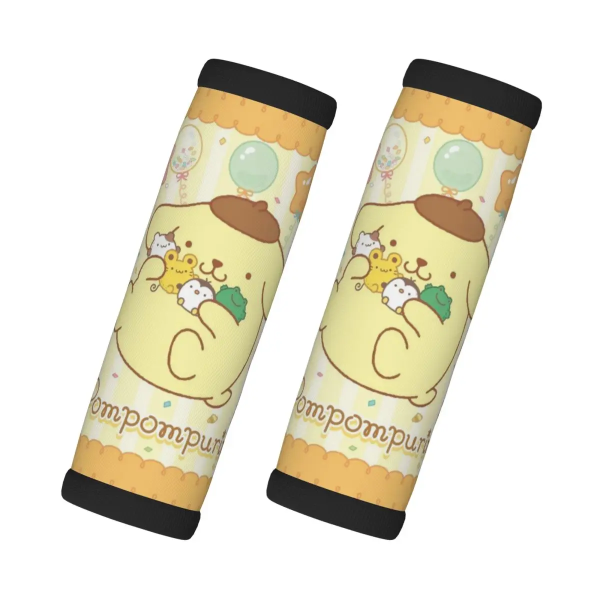 

Пользовательский мультфильм аниме Pom Pom Purin ручка для багажа обертка для чемодана идентификатор 2-пакет ручка для холодильника
