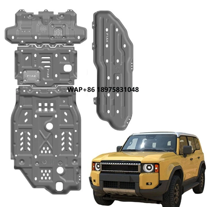

Manganese Steel Engine Bottom Cover Protective Skid Plate for Land Cruiser Prado LC250 Thickness 3mm Lc250 Accessories