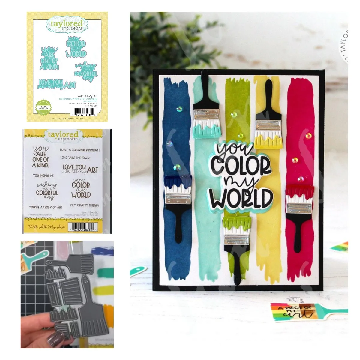 Juego de brochas de sellos transparentes, juego de troqueles de corte, tarjetas Diy, decoración de álbumes de recortes, hecho a mano, 2023