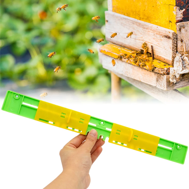 5/10 Pcs Beehive Entrance Reducers and Guards 37cm Anti-Escape Door Gate Sliding Guard for Beekeeping Bees Durable Beehives Tool