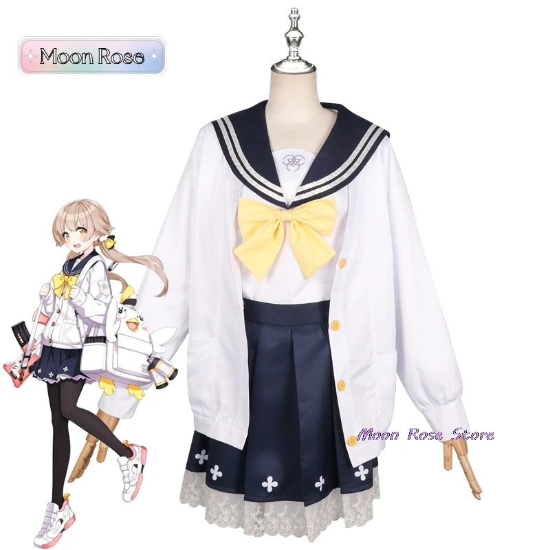 

Game Blue Archive costume cosplay Hifumi jk uniform costume and wig female halloween party dresses for women girls costumes