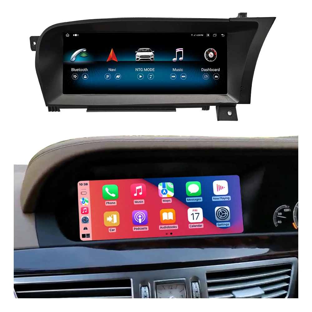

10.25"Android 13 8Core128G Touch Screen Auto Carplay for Mercedes Benz S Class W221 W222 2005 - 2015 for Right Hand Drive Car