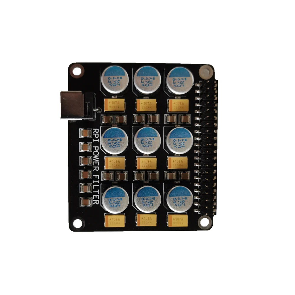 For Raspberry Pi DAC Audio Decoder Digital Broadcasting Power Purification Board Power Filter Applicable To All Expansion Boards