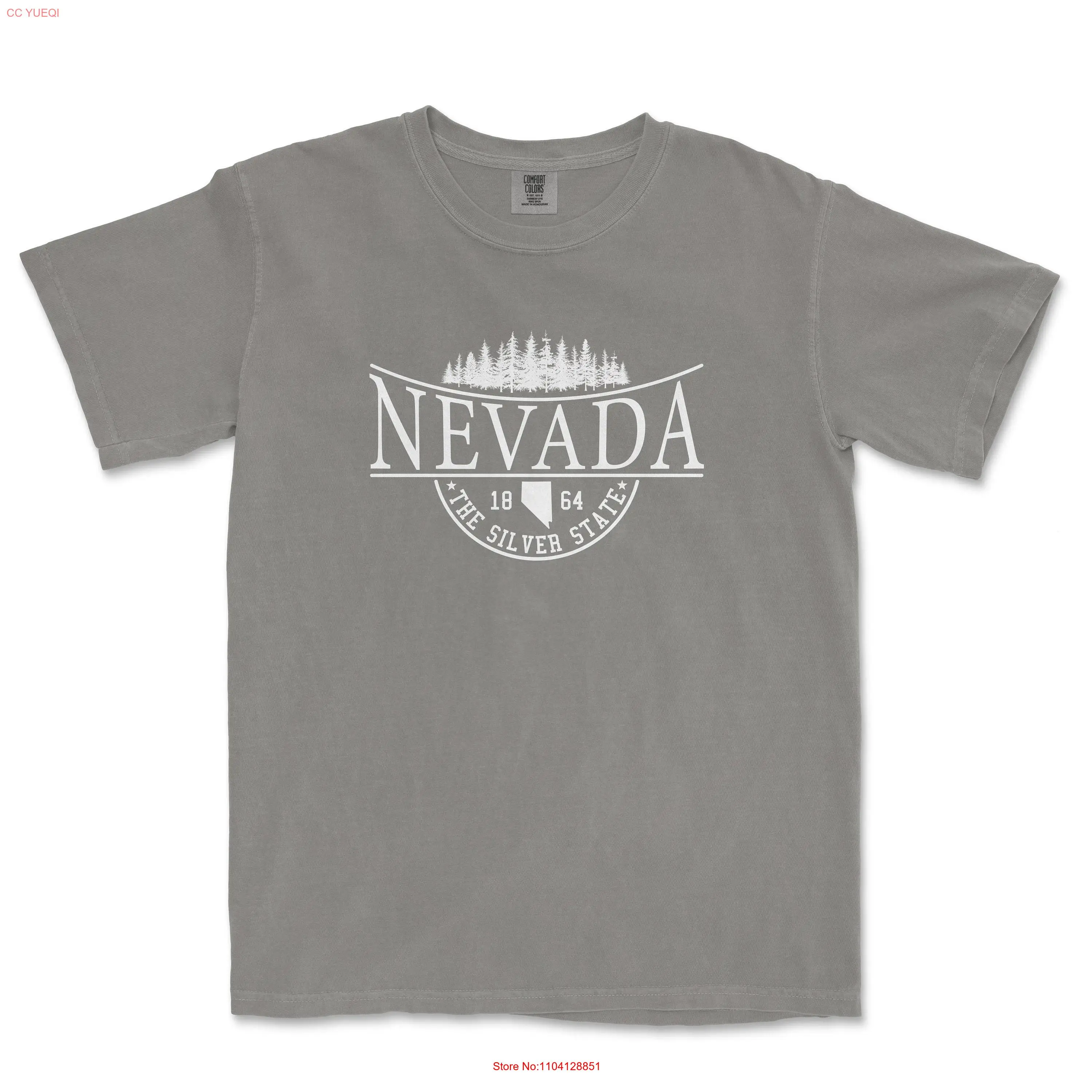 Nevada Comfort Colors Футболка с длинными или короткими рукавами