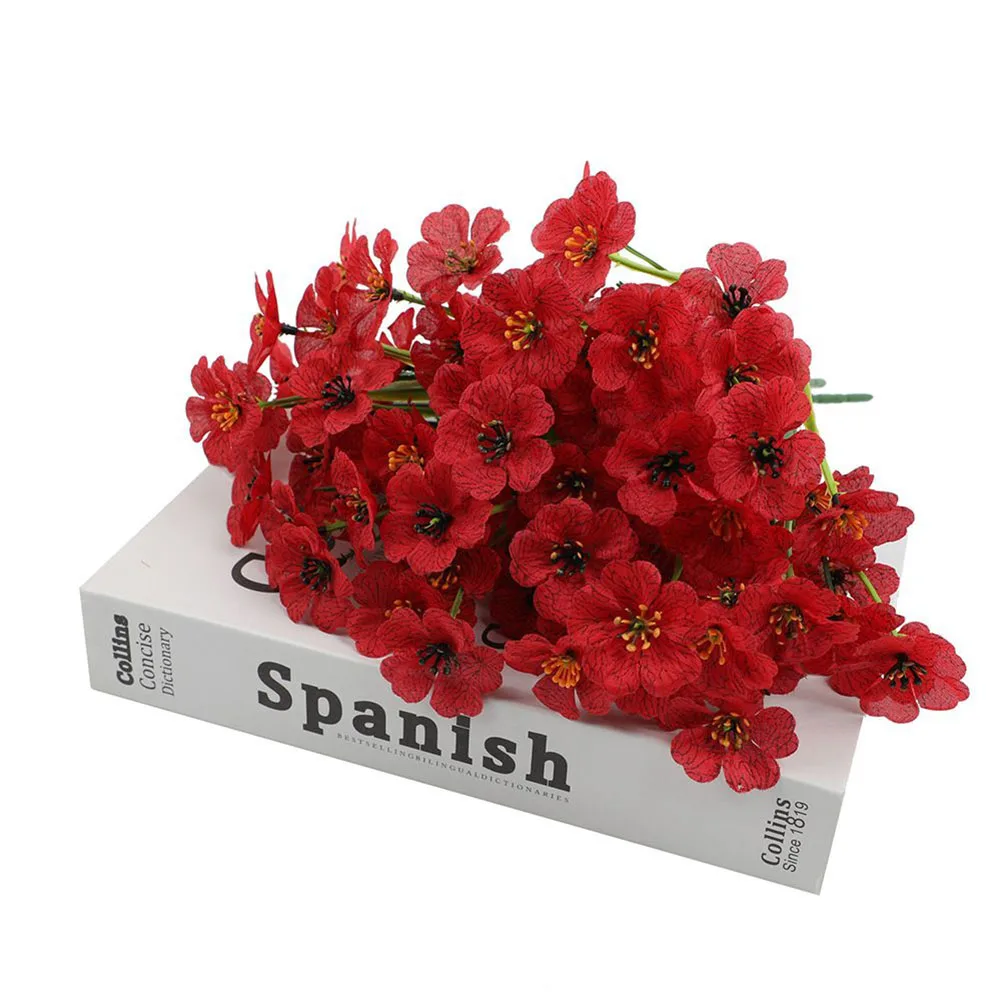 Weddings Birthdays Floral D cor Artificial Flowers Home Outdoor Garden 31cm Outdoor Plastic Plants Porch Decor
