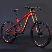 factory direct sales 26 inch 27.5 inch 29 inch mountain bike alloy frame full suspension 33 speed mountain bike