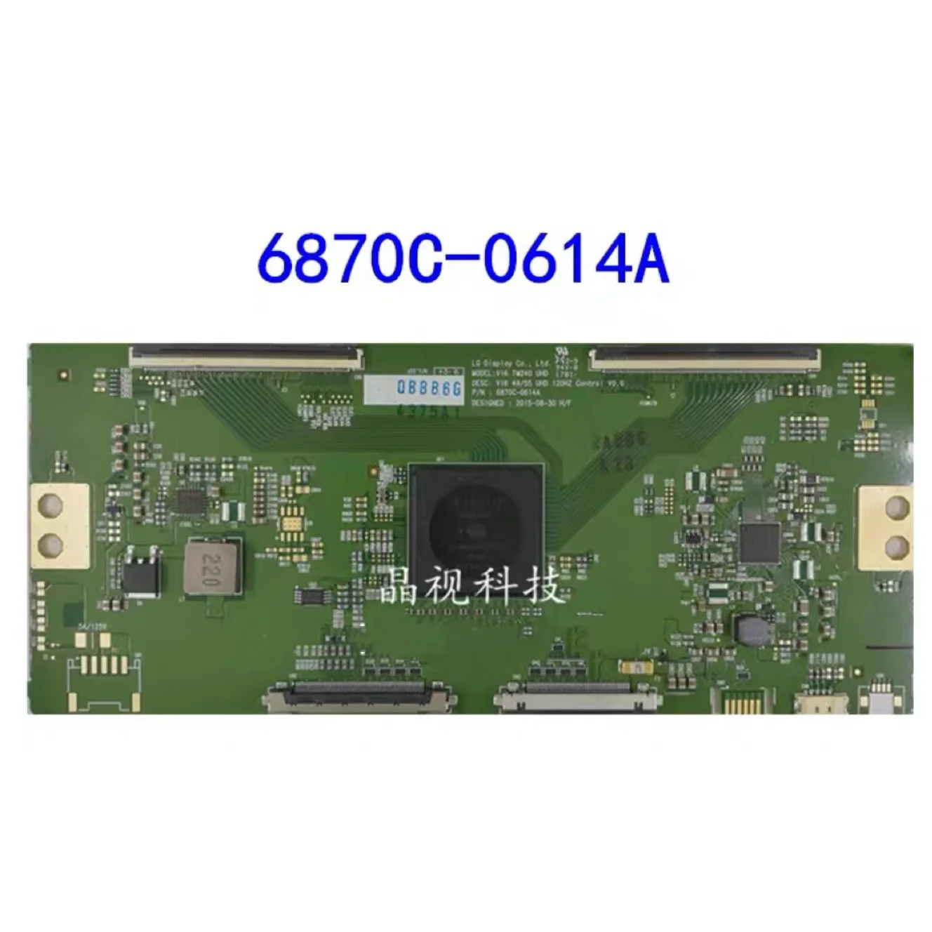 6870C-0614A t-con logic board for V16 49/55 UHD 120HZ V0.6 connect with T-CON connect board