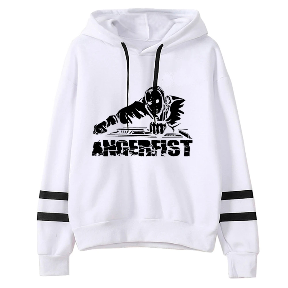 Angerfist hoodies women 90s vintage sweat y2k pulls sweatshirts female harajuku clothing