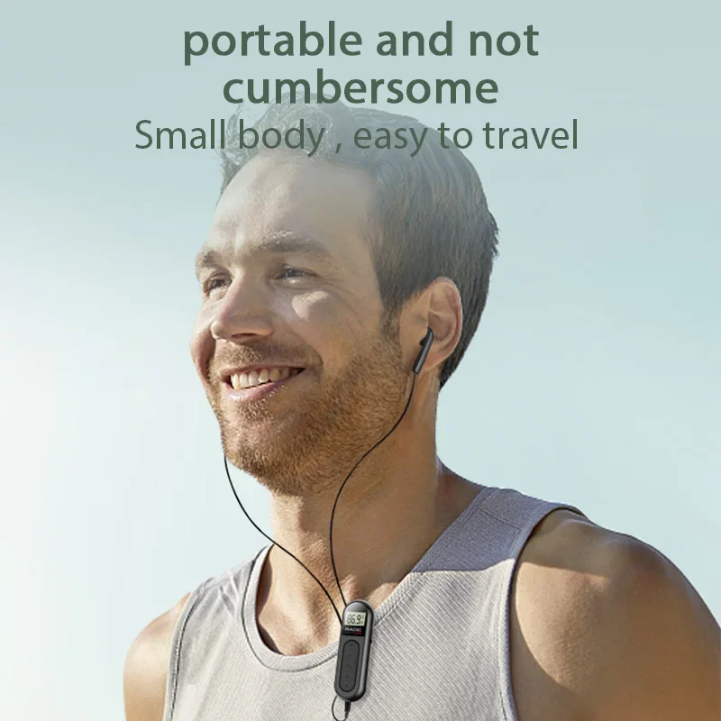 Mini Pocket FM Radio Portable Radio Receiver With Backlight LCD Display 3.5mm Headphone Receiving Antenna Type-c Charging