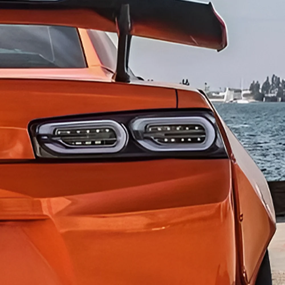 

Для Chevrolet Camaro 2016-2019 автомобильные задние фонари в сборе, автоматические задние задние фонари, обновленные светодиодные подсветки, динамические задние фонари, аксессуары