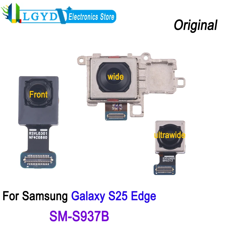 

Передняя/задняя камера S25-Edge для Samsung Galaxy S25 Edge SM-S937B, запасная часть передних/широких/вльтрашироких камер