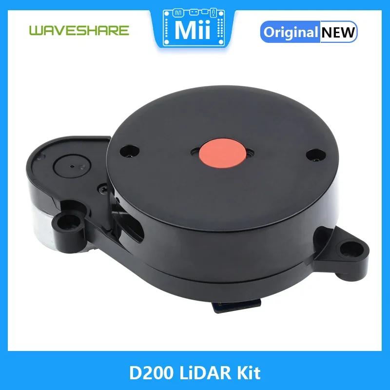 

D200 Developer Kit with LD14P Lidar, 360° Omni-Directional Triangulation Lidar, 8m Radius Ranging, UART Communication