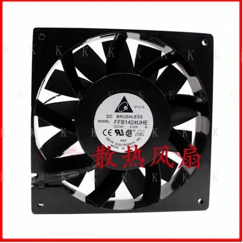 C   FOR  Delta FFB1424UHE 140X140X38MM 14CM 24V 4.02A Super Violent Cooling Fan