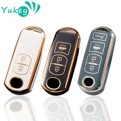 TPU Car Remote Key Case Cover Fit for Mazda 2 3 6 Axela Atenza CX-5 CX5 CX-7 CX-9 2014 2015 2016 2017 2018 Smart 2 3 4 Buttons