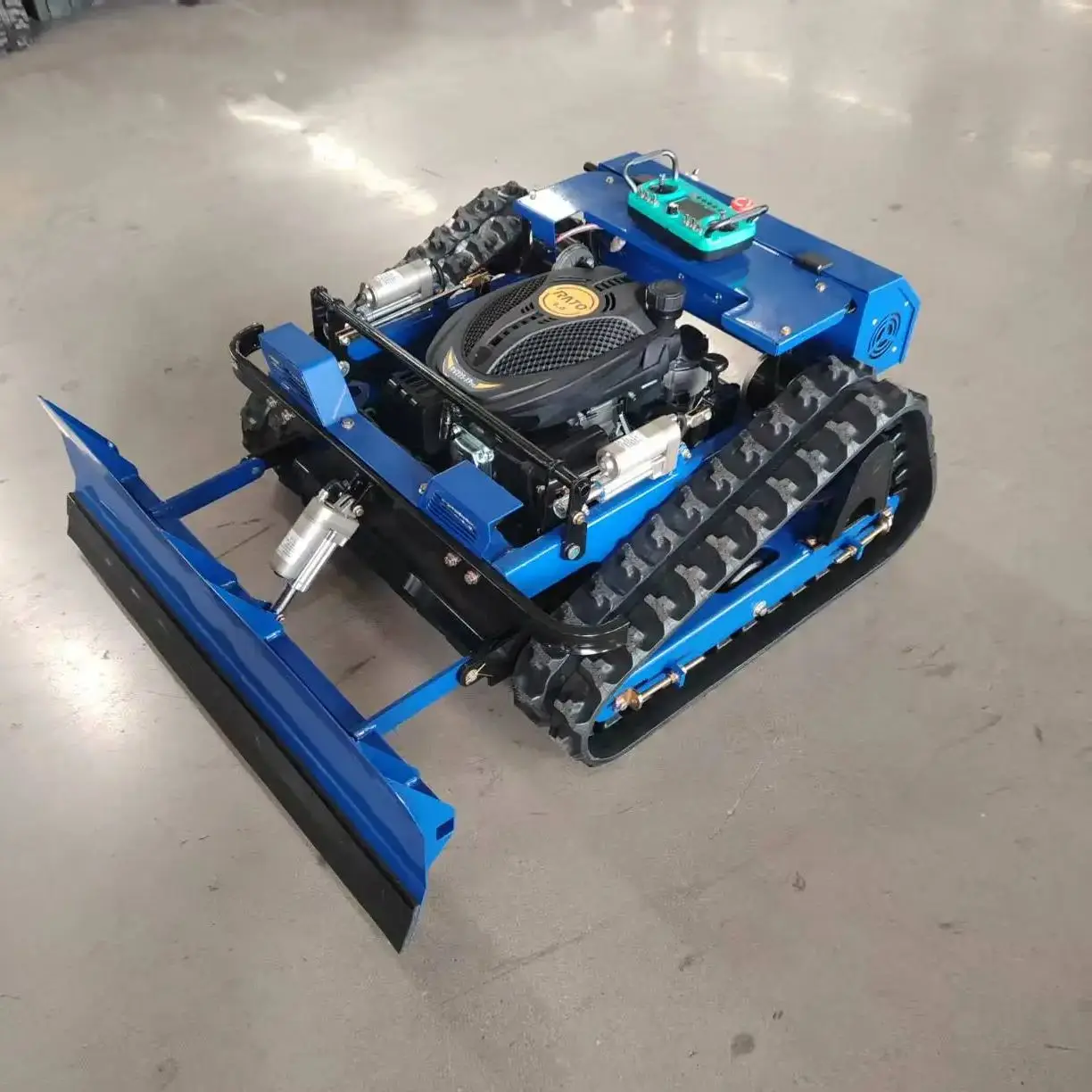 

500 мм газонокосилка с дистанционным управлением, автоматическая садовая газонокосилка для восхождения, высокая эффективность для домашнего использования, установленная лопатой для снега