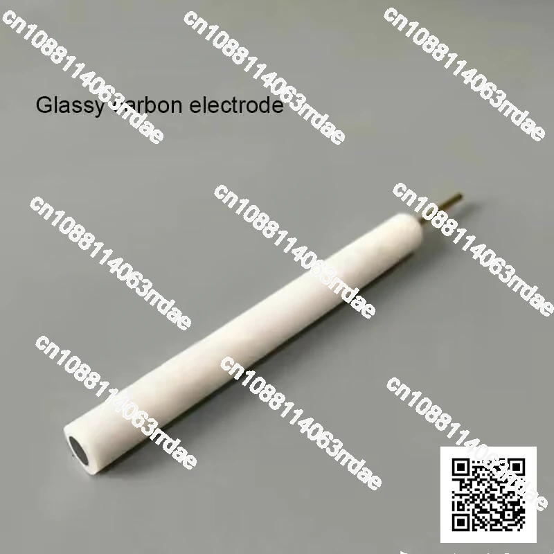 Electrochemical Glassy Carbon Electrode GC Straight/L Type PTFE Rod