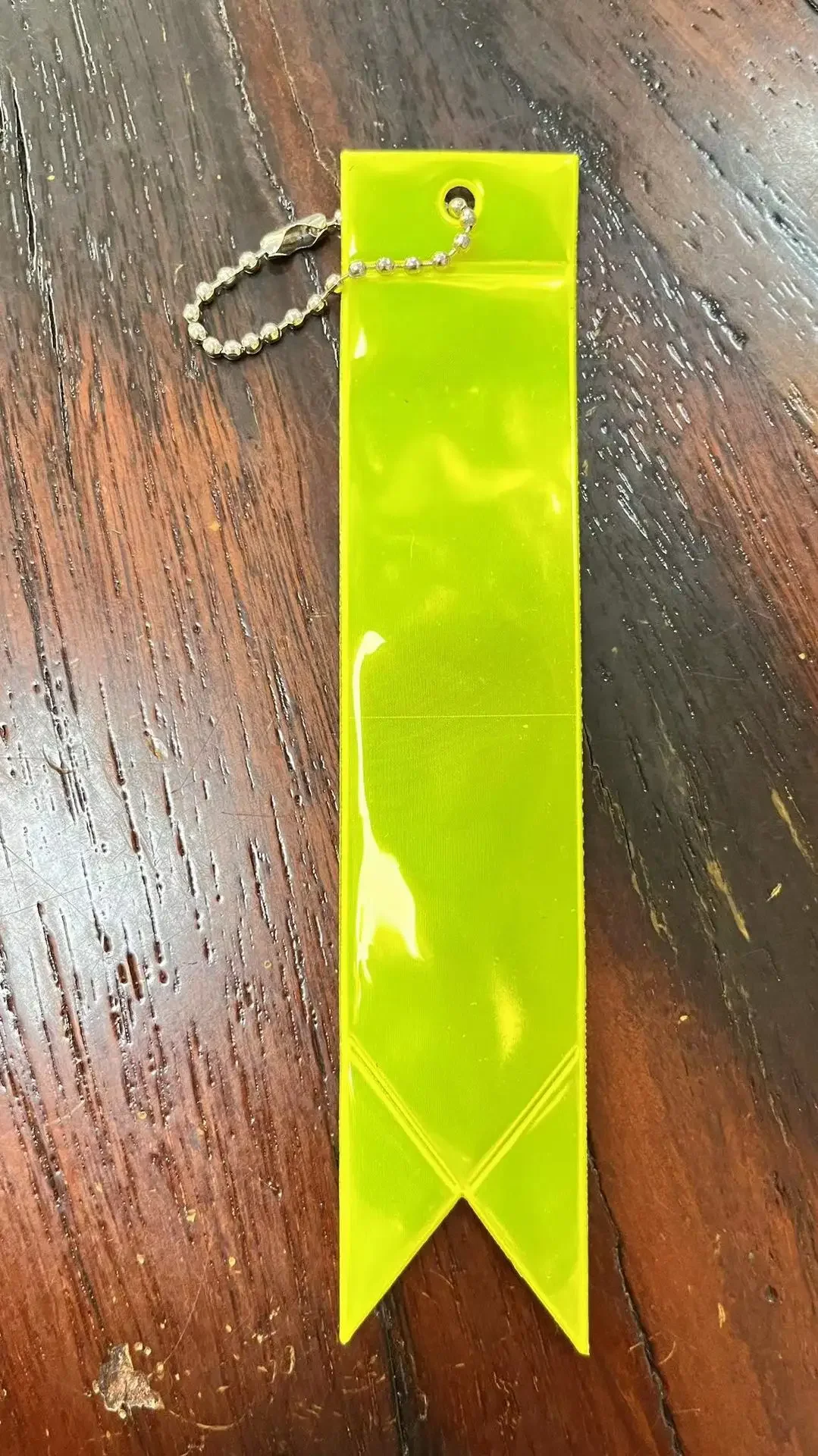 Pendente fluorescente do saco do PVC, Streamer reflexivo Keychain