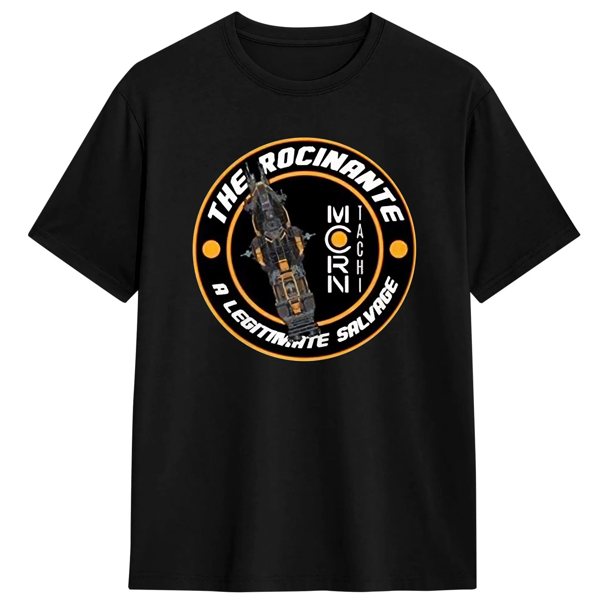 The Expanse - MCORN Logo Cotton T Shirt For Mens Summer  Y2K Basic T Shirts Novelty Tees Oversized Custom DIY Clothes