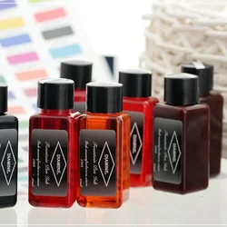 Original British Original Diamine Color Ink Red Series Fountain Pen Ink Dye Type Non Carbon 30ml Red Dragon Manaco Poppy OX B