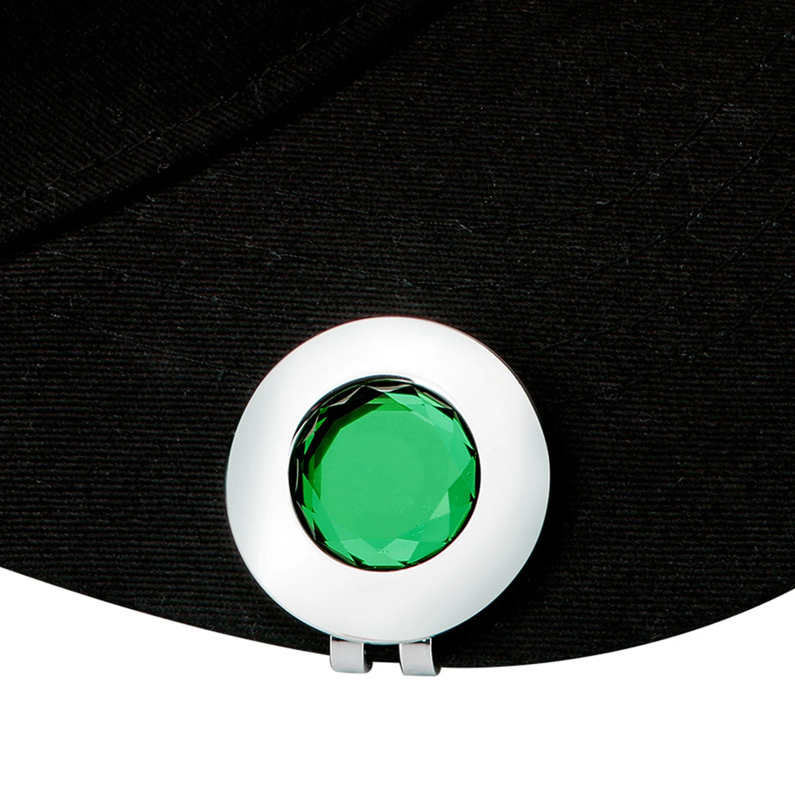 Bild 3: Glänzender Strass-Golfballmarker mit abnehmbarem magnetischem Hutclip – Outdoor-Golfzubehör und Hilfsmittel