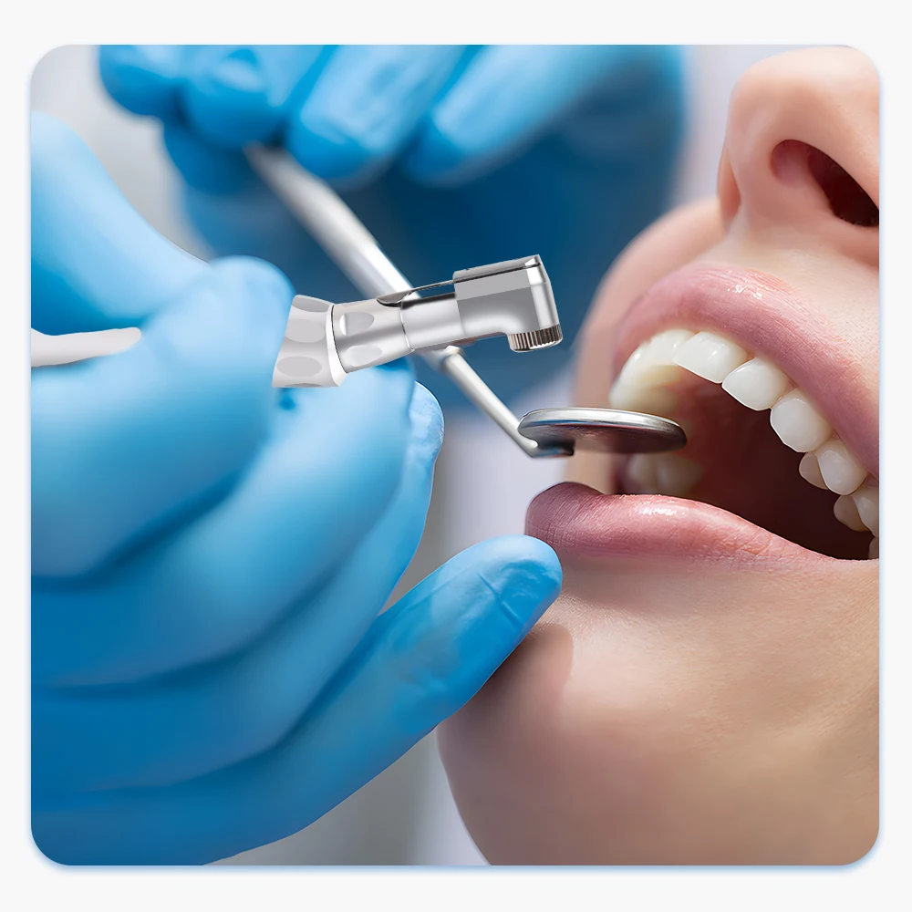 1 قطعة 203C مزلاج تشاك كونترا زاوية ل Ø2.35mm CA الأزيز Denspay منخفضة السرعة كونترا زاوية قبضة أدوات معدات طبيب الأسنان #5