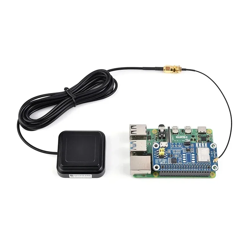 Quectel LC29H RTK DR GNSS Módulo de doble banda L1 L5, Base de centímetro de alta precisión, placa de expansión de posicionamiento del Rover Raspberry Pi