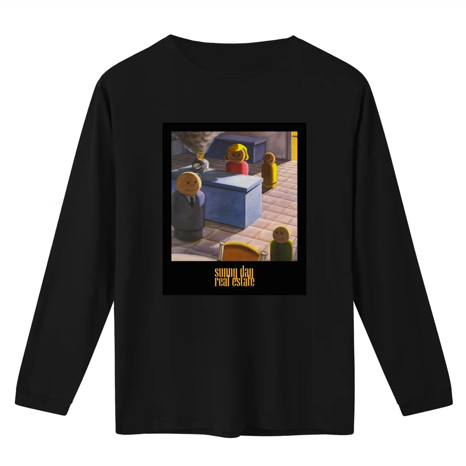SUNNY DAY REAL ESTATE T-Shirt Summer Casual Cotton Tee Oversized Streetwear Tops Vintage Graphic Print Unisex Men Women