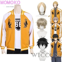 Choji Tomiyama Cosplay Costume Wig Anime WIND BREAKER Shishitoren Jacket Uniform Jo Togame Kota Sako Halloween Women Men
