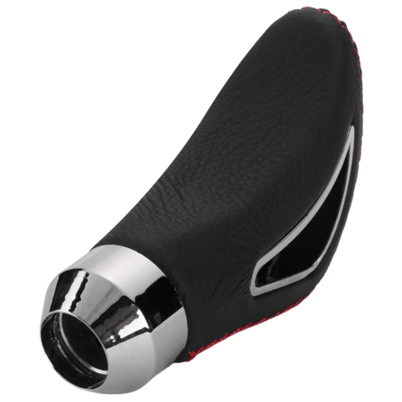 

2X Universal Leather Auto Matic Shift Camion Manual Gear Stick Shift Shifter Lever Cover Knob-L94A