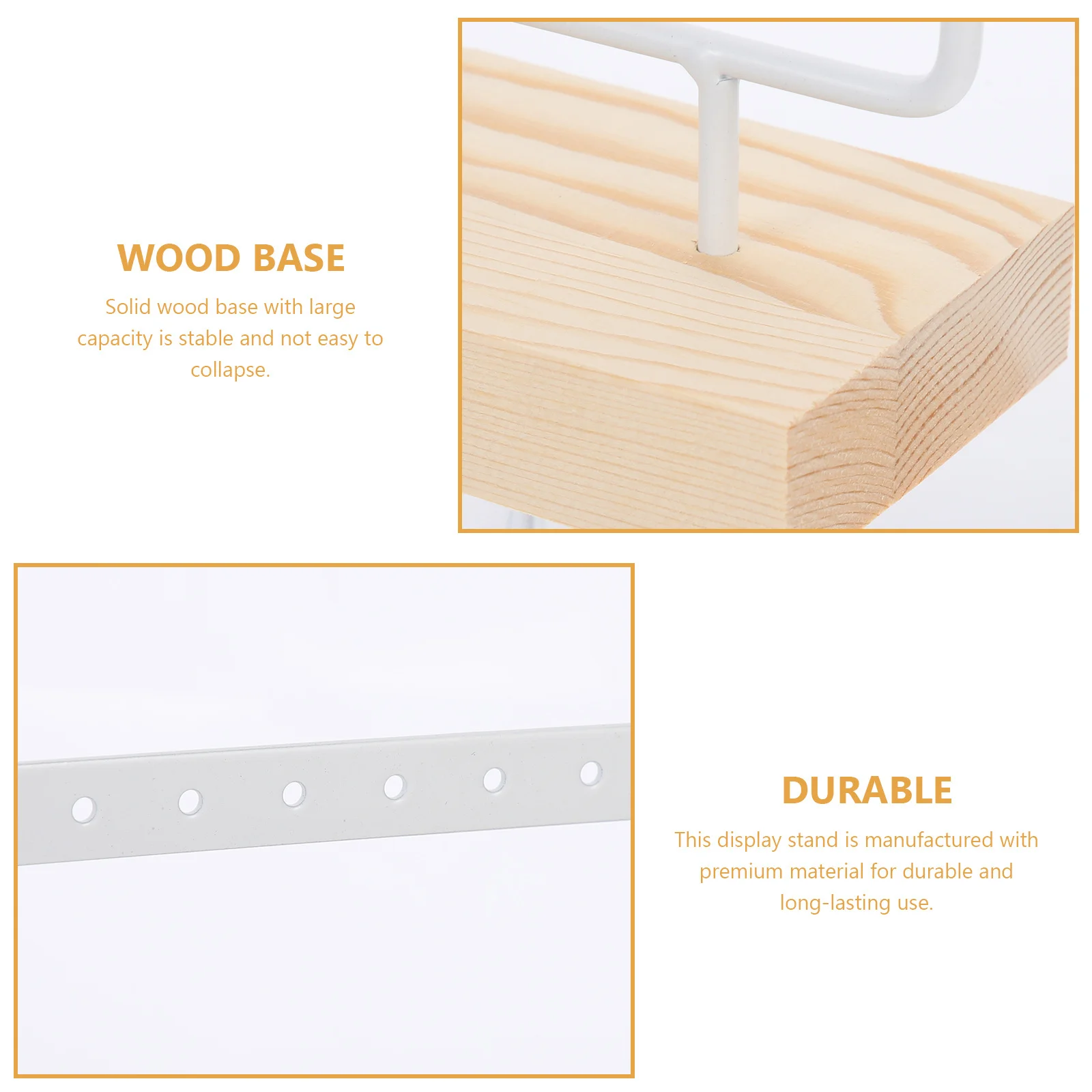 

Earring Holder Jewelry Stand Unique Appearance Decorative Effect Prevent Messy Jewelry Display Living Room Bedroom