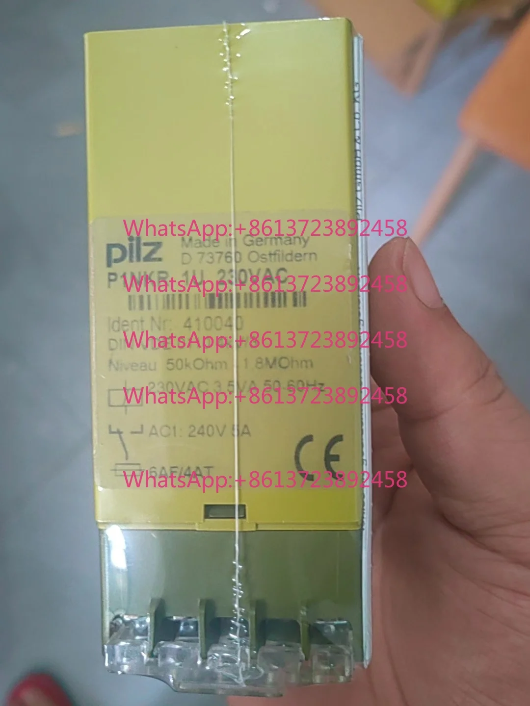 PILZ Pilz Safety Relay P1NKR 1U 410040 230VAC