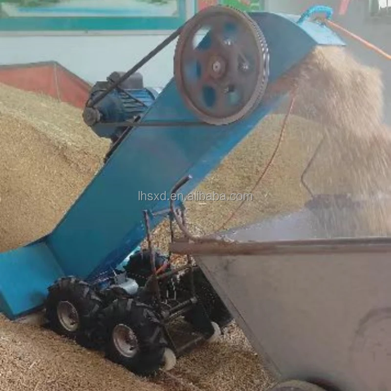 مكشطة الحبوب الأوتوماتيكية القوية للغاية ذاتية الدفع/مكشطة رملية صغيرة ذات الدفع الرباعي