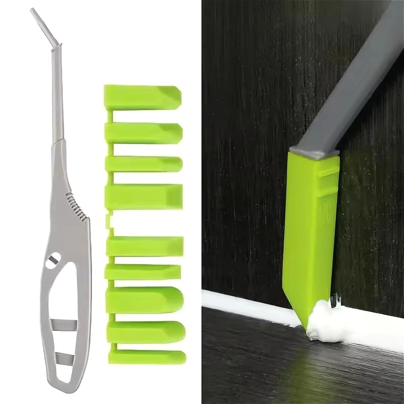 

Glass Glue Angle Scraper Sealant Spreader Window Ceramics Tile Joint Repair Tool Applicator Set for Kitchen Bathroom Sink Shower
