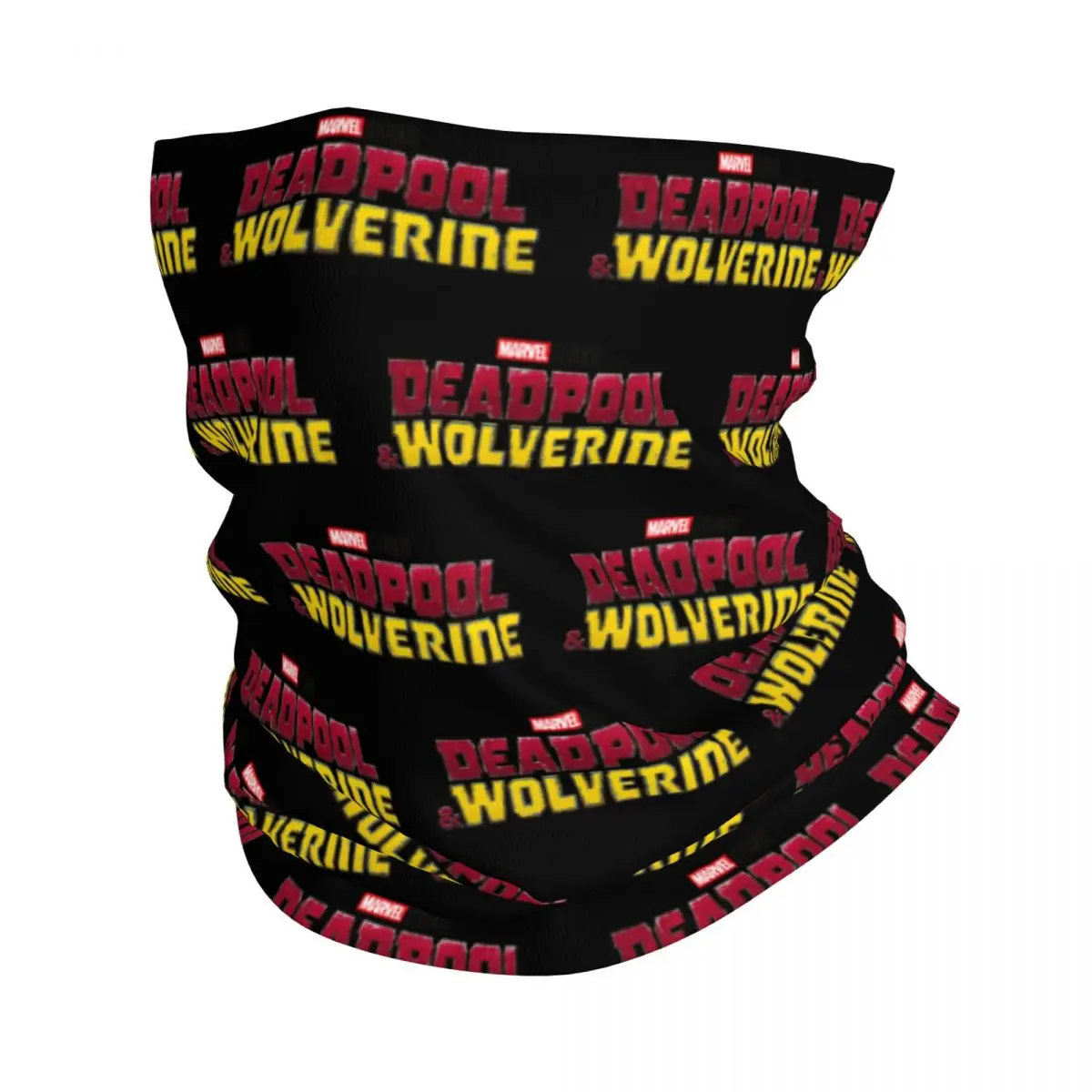 Deadpool & Wolverine Bandana Neck Gaiter Motorcycle Club Disney Marvel Deadpool & Wolverine Film Face Mask Headwear Cycling