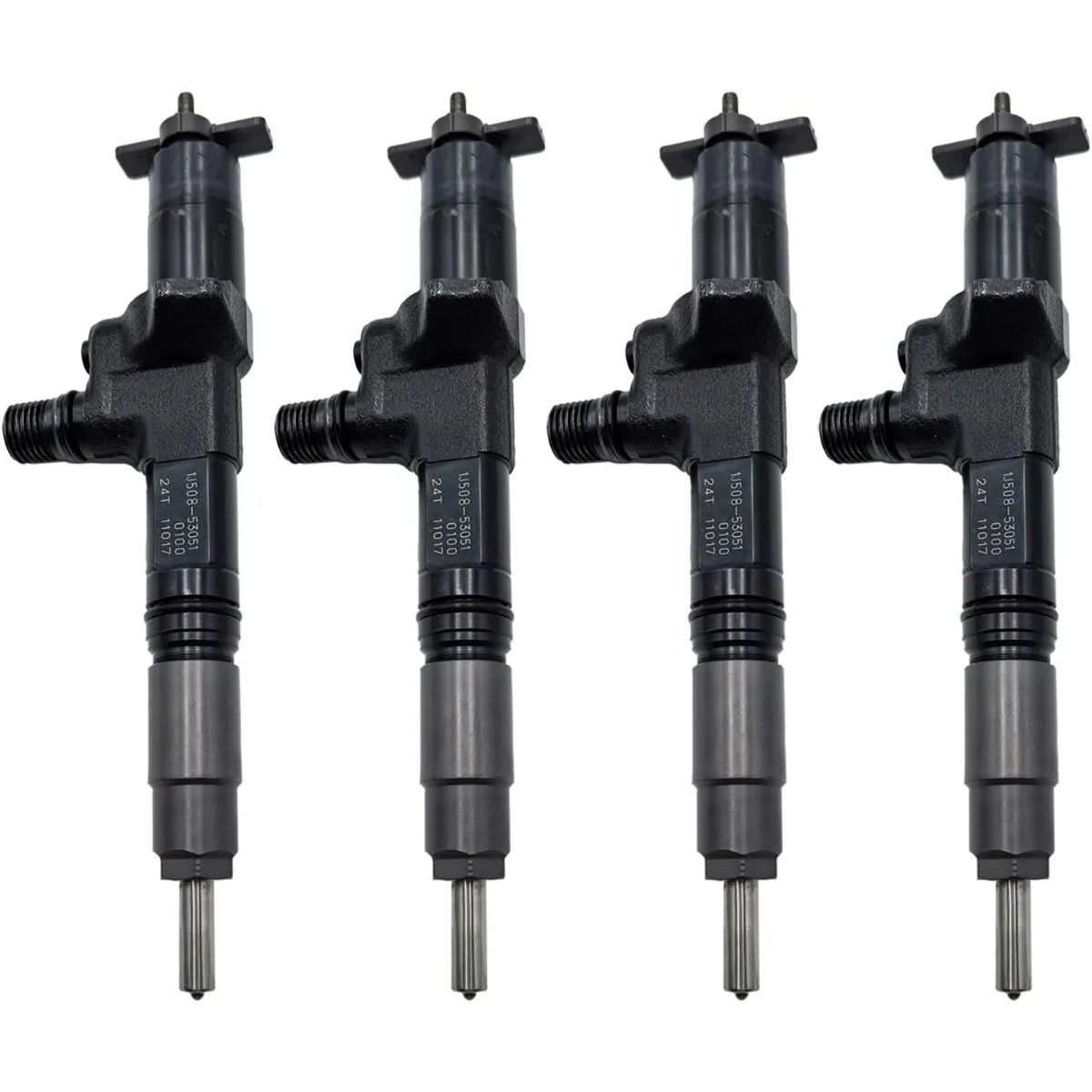 

4Pcs Fuel Injector 1J508-53052 1J508-53070 1J508-53074 Replacement for Komatsu V3800 Tier 4 SVL95 Engine