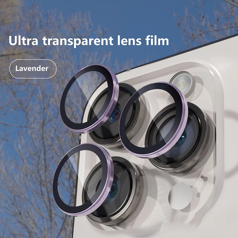 Phone Camera Lens Protector Glass For IPhone 14 Pro Promax Titanium Camera Lens Protection Cover For 15 Pro Promax Camera Film